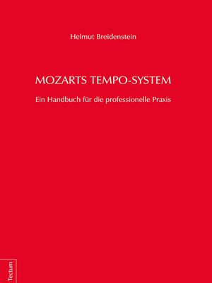 cover image of Mozarts Tempo-System